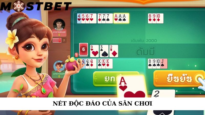 Nét độc đáo của sân chơi